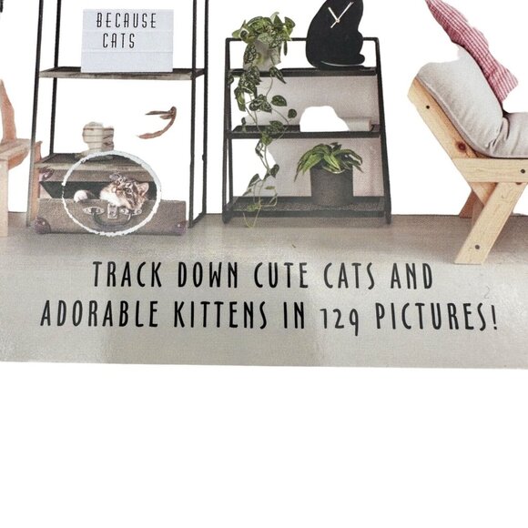 Brain Games Picture Puzzle Find the Cat Spiral Book - Picture 2 of 8